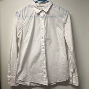 White J. Crew button down - Medium